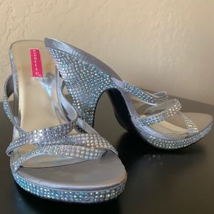 Cute Silver Heels